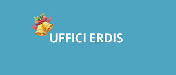 Chiusure uffici ERDIS 2 e 5 gennaio 2026