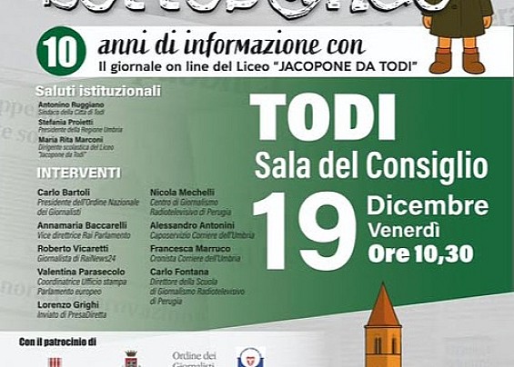 Sottobanco - Giornale online del Liceo "Jacopone da Todi" - Todi si trova presso Sala del consiglio.