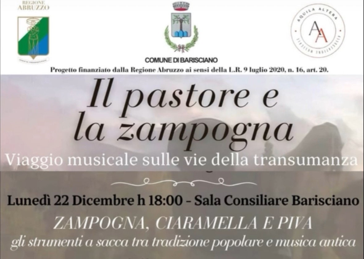 Il pastore e la zampogna. Viaggio musicale sulle vie della transumanza.