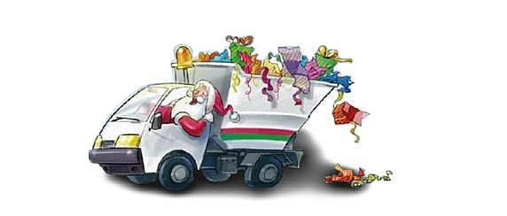 CALENDARIO RACCOLTA DIFFERENZIATA IN OCCASIONE DELLE FESTIVITA' NATALIZIE 2025/2026