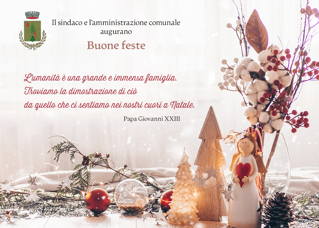 Auguri di Buona Natale e buone feste