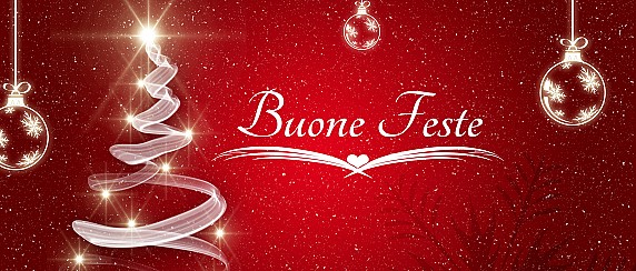 Auguri di Buon Natale e felice anno Nuovo