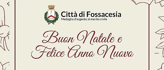 Buon Natale e Felice Anno Nuovo