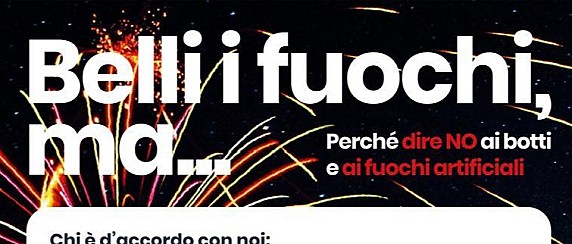 Campagna di sensibilizzazione "Belli i fuochi, ma..."