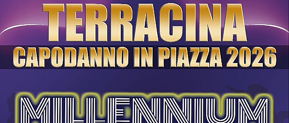 Terracina saluta in piazza Mazzini l'ultimo giorno dell'anno, e festeggia il 2026 nel Teatro Romano