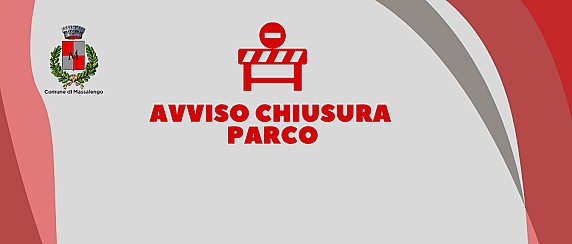 Modifica orario chiusura parco comunale