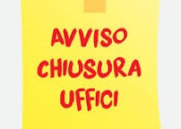 Chiusura uffici comunali - 5 gennaio 2026