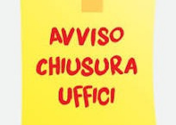 Chiusura uffici comunali - 5 gennaio 2026
