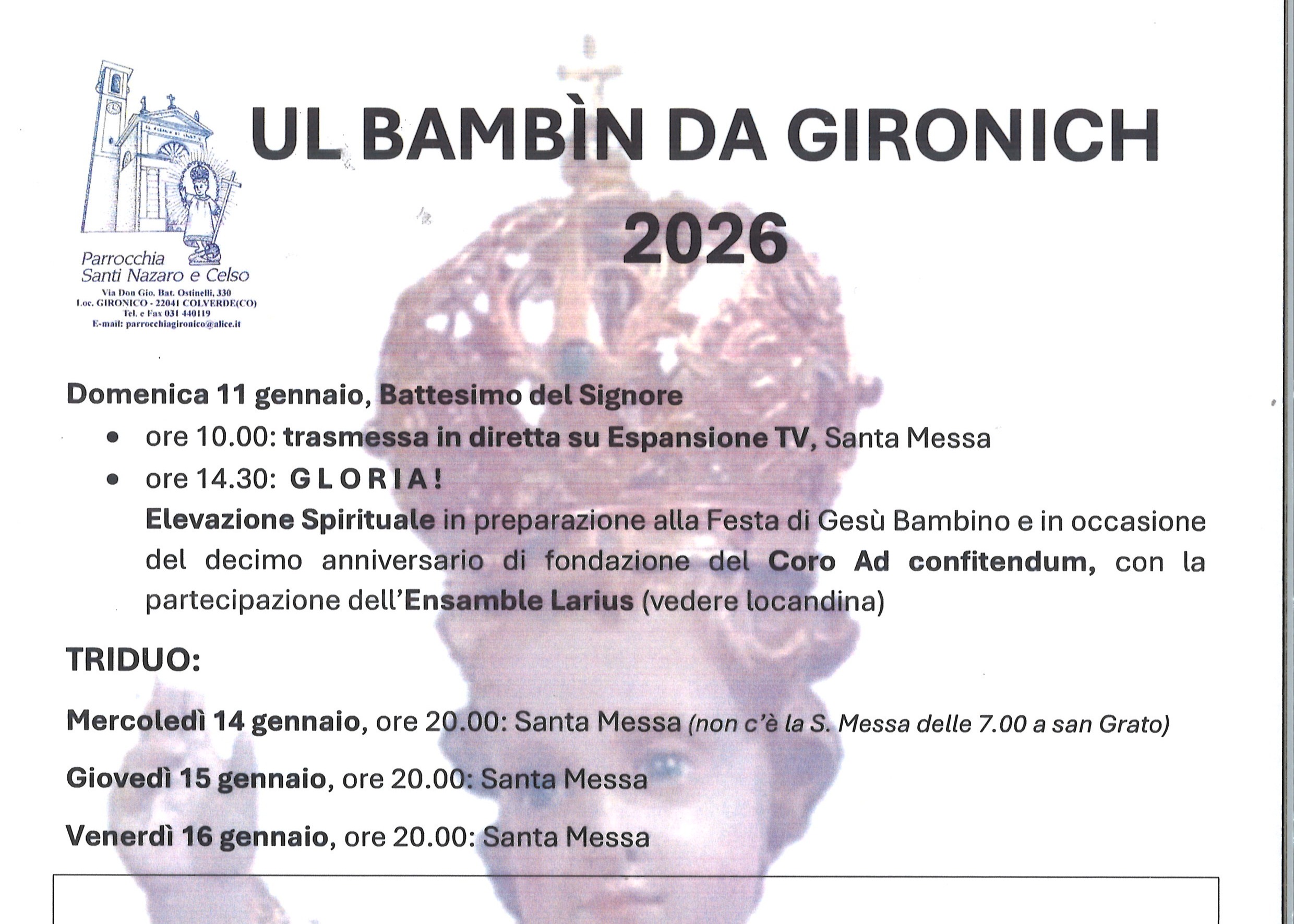 UL BAMBIN DA GIRONICH 2026