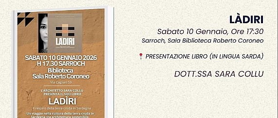 Giornate della Cultura Ambientale: presentazione del libro "Làdiri" di Sara Collu