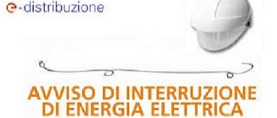 ❗ AVVISO INTERRUZIONE DI ENERGIA ELETTRICA❗ Lunedì 12/01/2026 dalle ore 08:30 alle ore 15:30