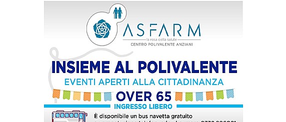 Insieme al Polivalente - Eventi aperti alla cittadinanza OVER 65