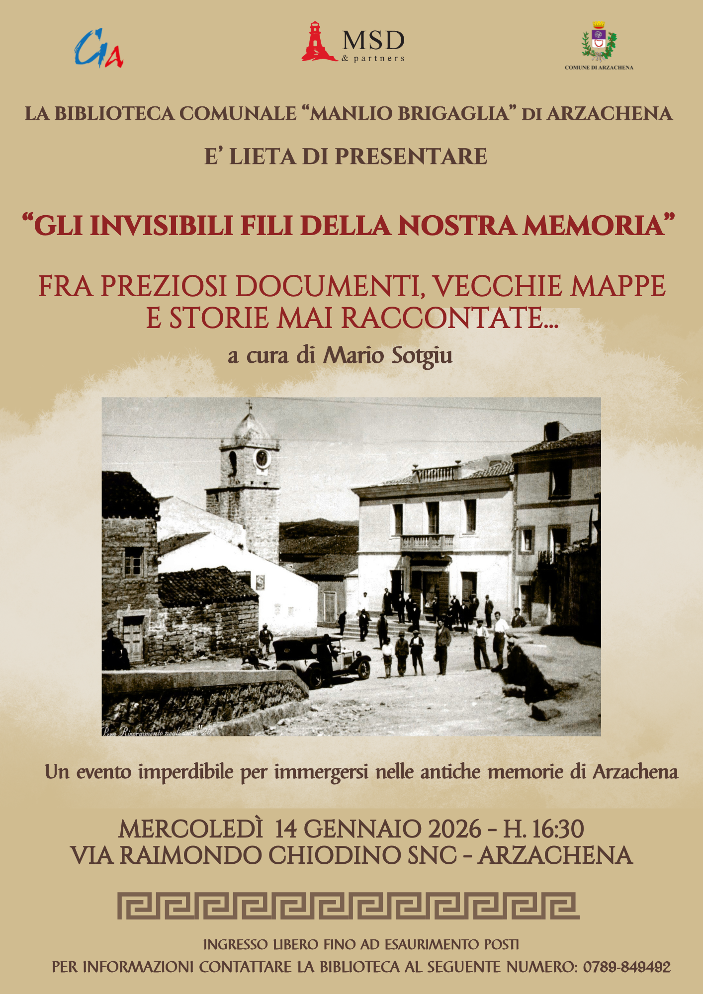 LA BIBLIOTECA COMUNALE “MANLIO BRIGAGLIA” (2)