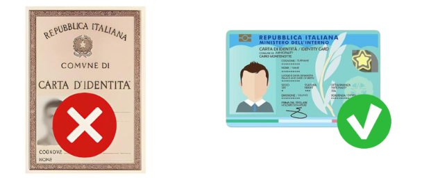 Scadenza carte di indentità cartacee