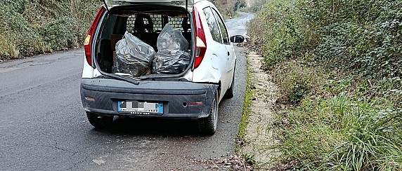 Pulizia straordinaria di Via di Vigna del Piano