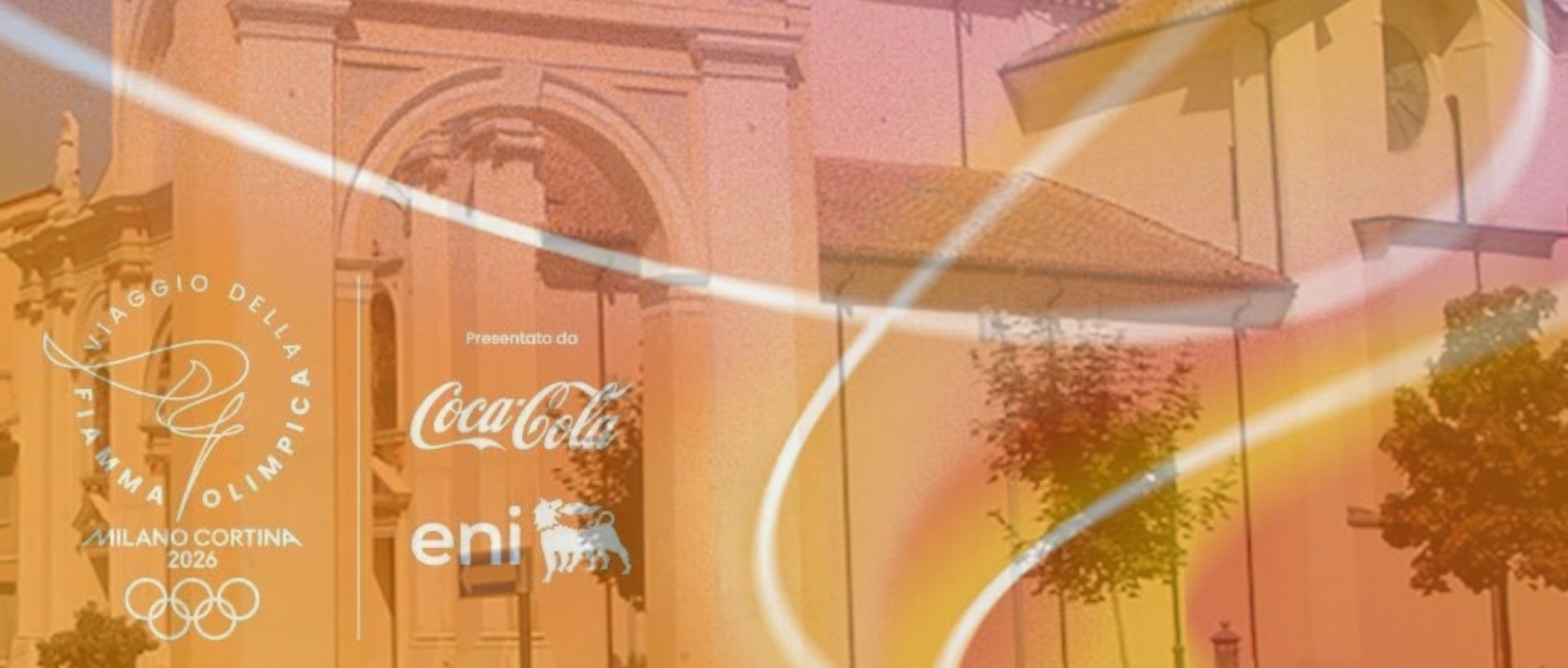 La Fiamma olimpica arriva a Viadana il 19 Gennaio 2026. Partenza Via Vanoni ore 13.46 Arrivo in Via Roma alle alle ore 14.31