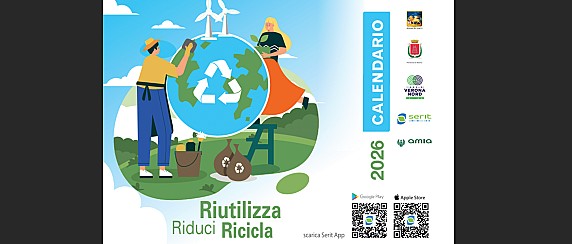 Raccolta rifiuti 2026 - Calendario 2026 e avviso aggiornamento del servizio