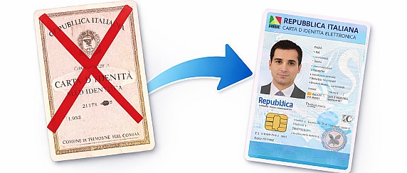 Addio alla carta di identità cartacea