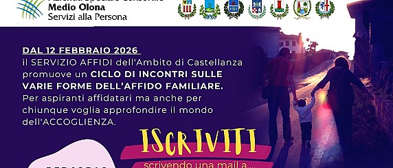 Percorso formativo sull'affido familiare promosso da Azienda Speciale Consortile Medio Olona Servizi alla Persona