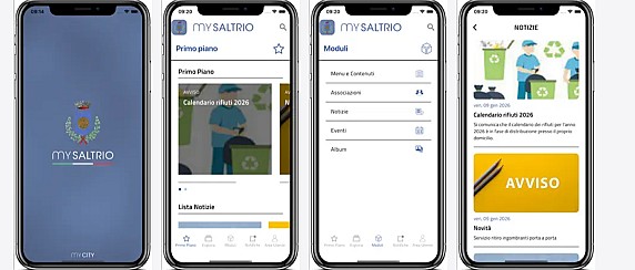 Il Comune di Saltrio lancia la sua nuova app MySaltrio: disponibile su App Store e Play Store