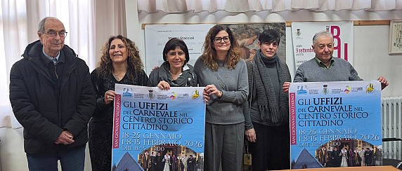 Tutto pronto per accogliere gli Uffizi del Carnevale