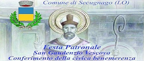 Festa Patronale "San Gaudenzio Vescovo"