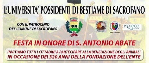Festa in onore di Sant’Antonio Abate – 16/18 gennaio
