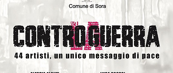 “CONTRO LA GUERRA”: Fabio Landolfi con 44 artisti in mostra al Museo della Media Valle dei Liri