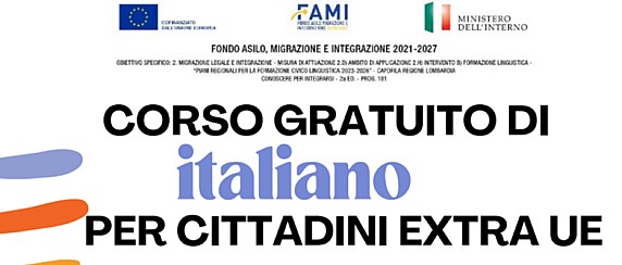 Corsi di lingua italiana per stranieri (A1 - A2 - B1)
