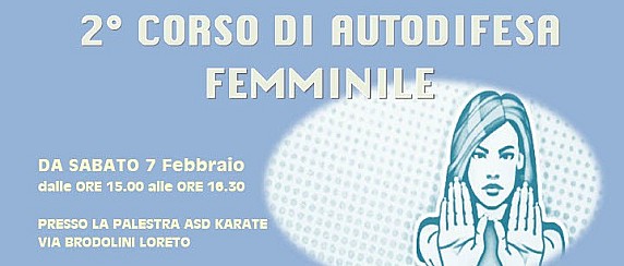 2° Corso di autodifesa femminile