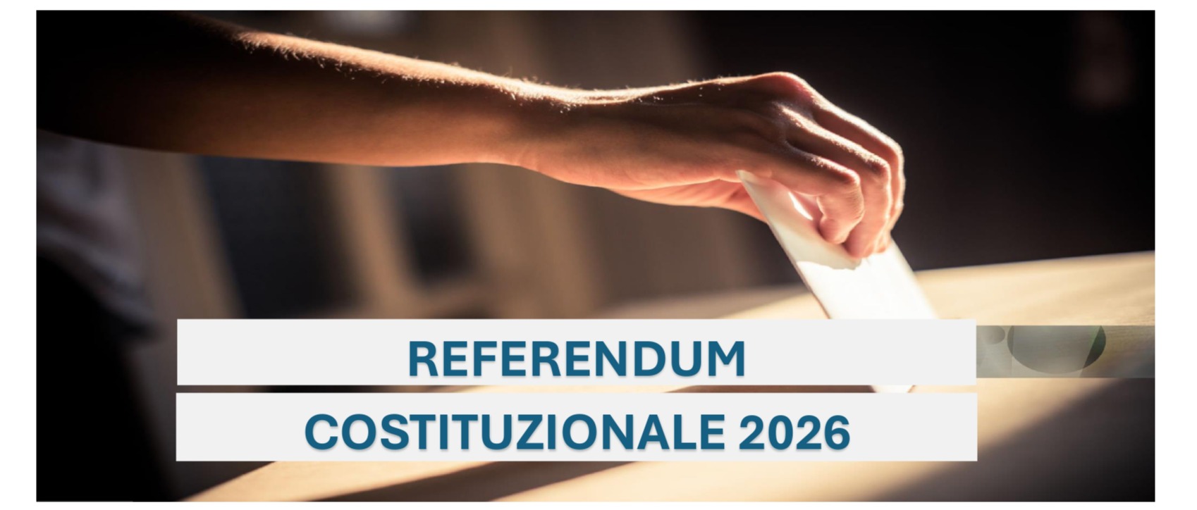 Referendum 2026 - Voto elettori residenti all'estero: termini e modalità di esercizio dell’opzione per il voto in Italia.