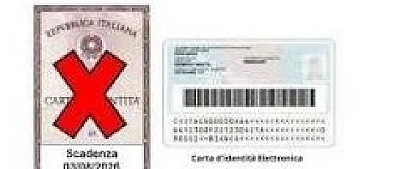 Avviso scadenza carte d'identità cartacee - 3 agosto 2026