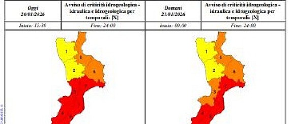 AVVISO ALLERTA METEO
