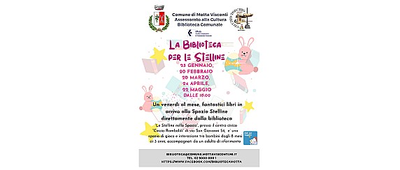 La biblioteca accoglie i piccoli che frequentano lo Spazio Stelline