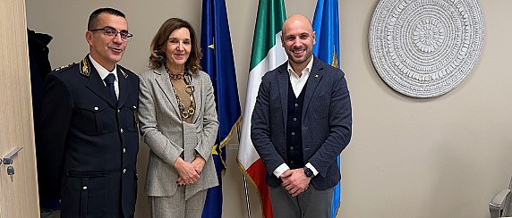 Il nuovo Questore in visita in Municipio