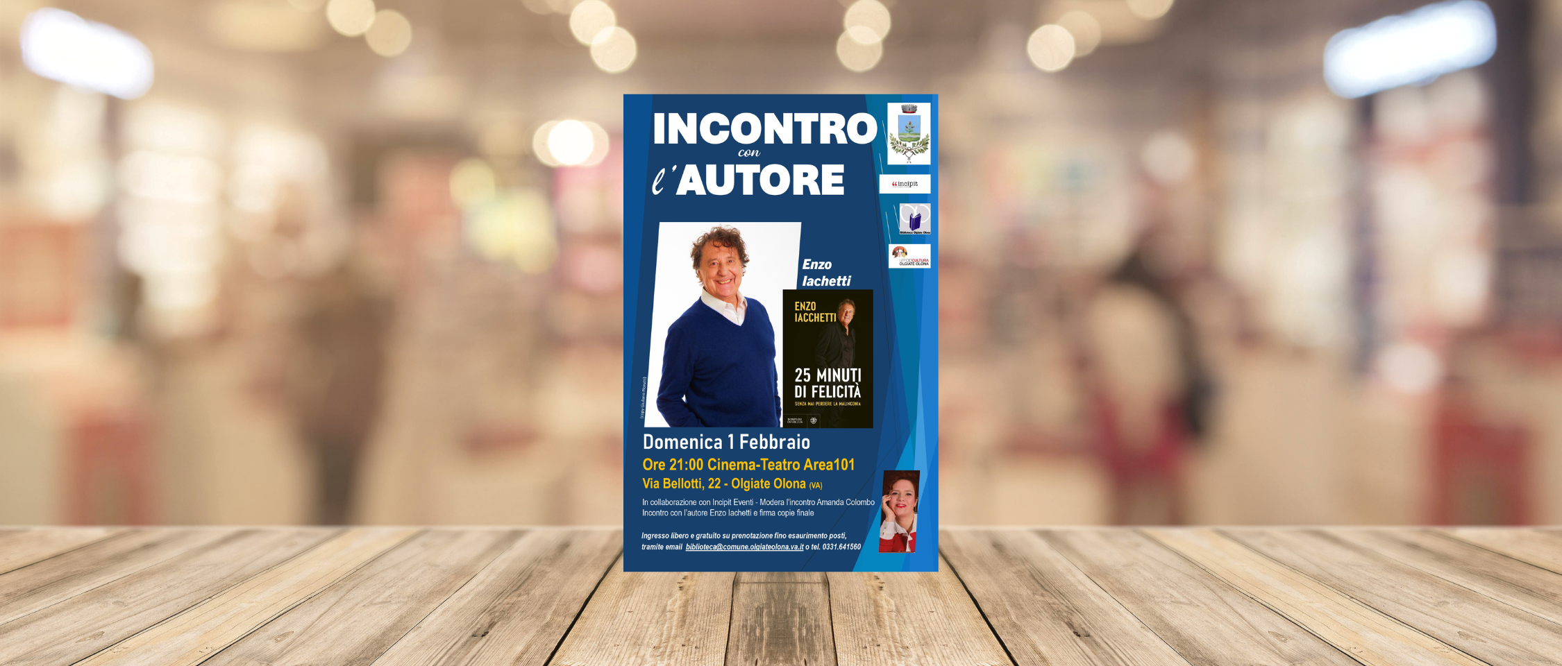 Incontro con l'autore - Enzo Iachetti