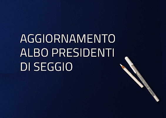 ALBO PRESIDENTI DI SEGGIO 2025