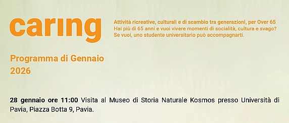 Caring. Attività ricreative, culturali e di scambio tra generazioni, per Over 65