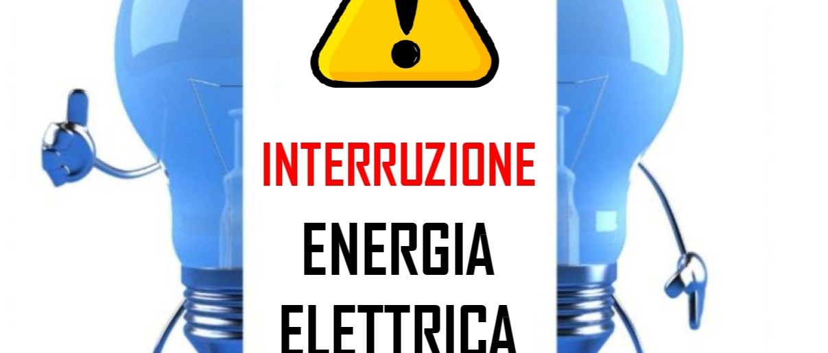 Avviso interruzione di corrente