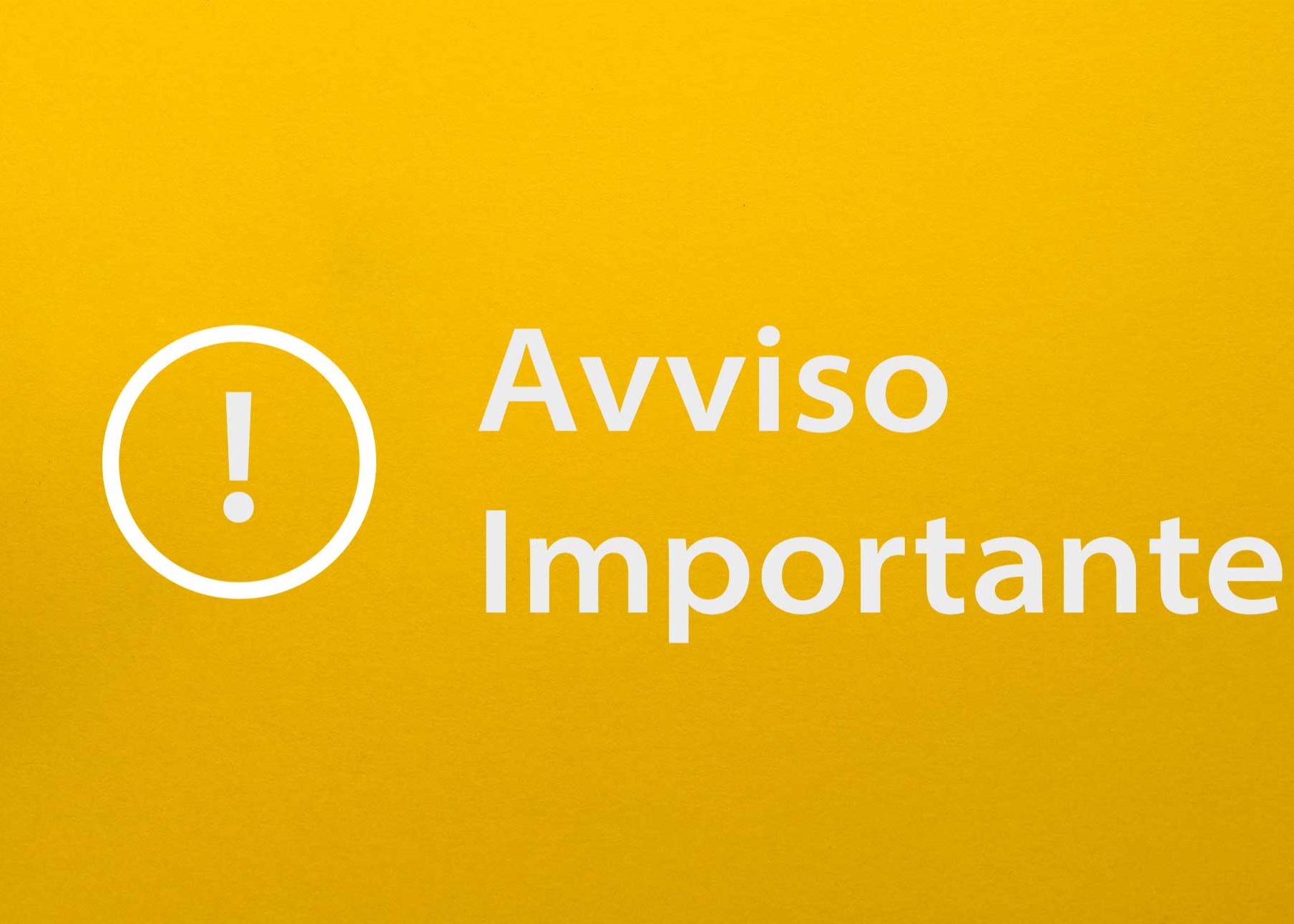 AVVISO. TEMPORANEA SOSPENSIONE SERVIZIO RILASCIO CIE (Carta d'identità elettronica)