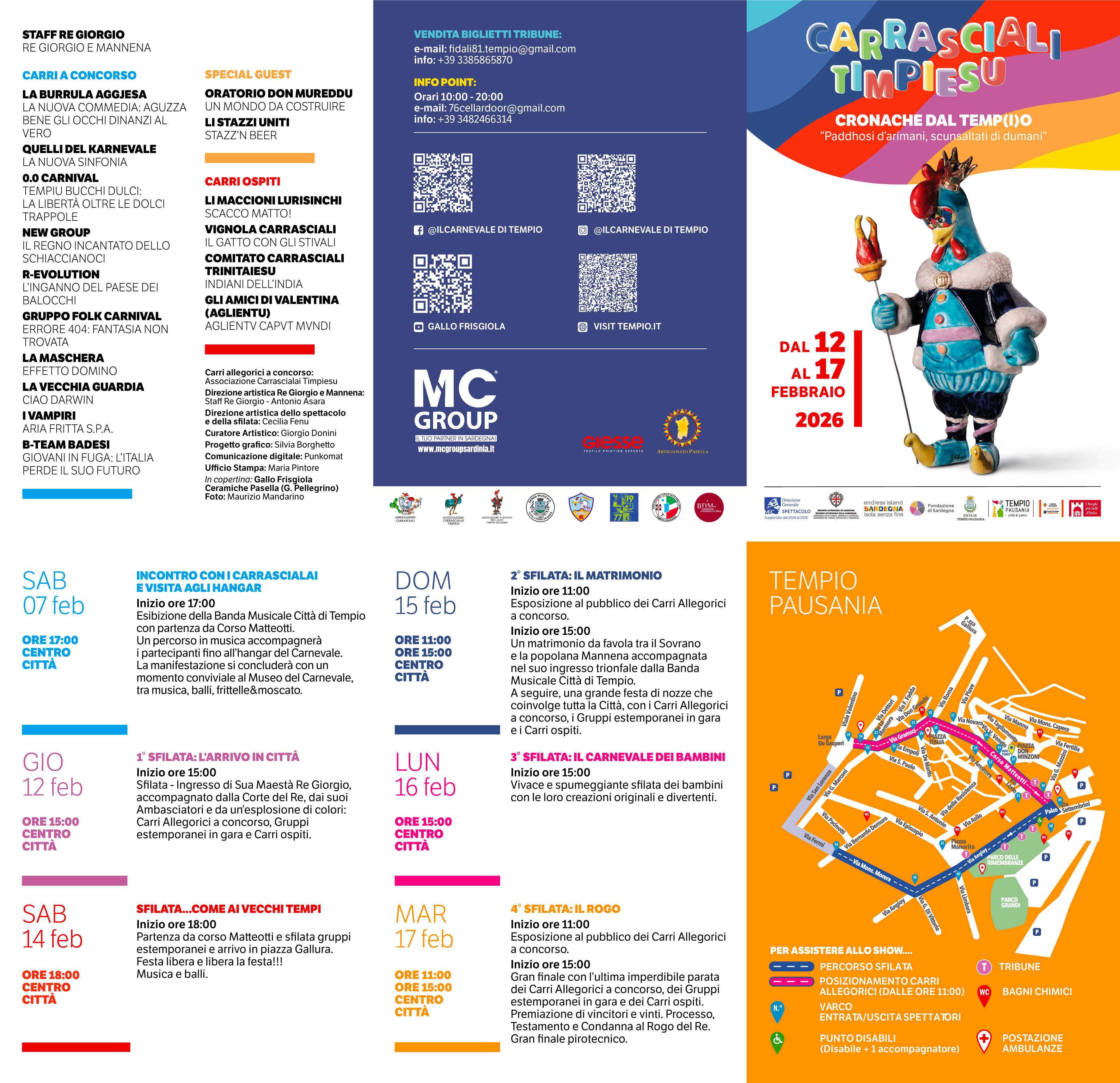 Programma carnevale 2026 - prima pagina