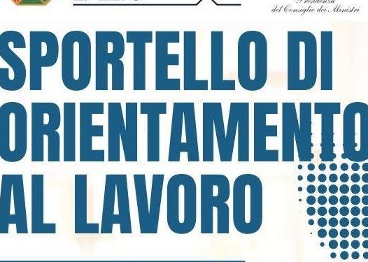 Attivo lo Sportello di Orientamento al Lavoro