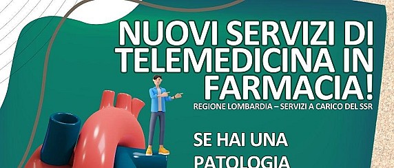 Nuovi servizi di telemedicina in Farmacia!