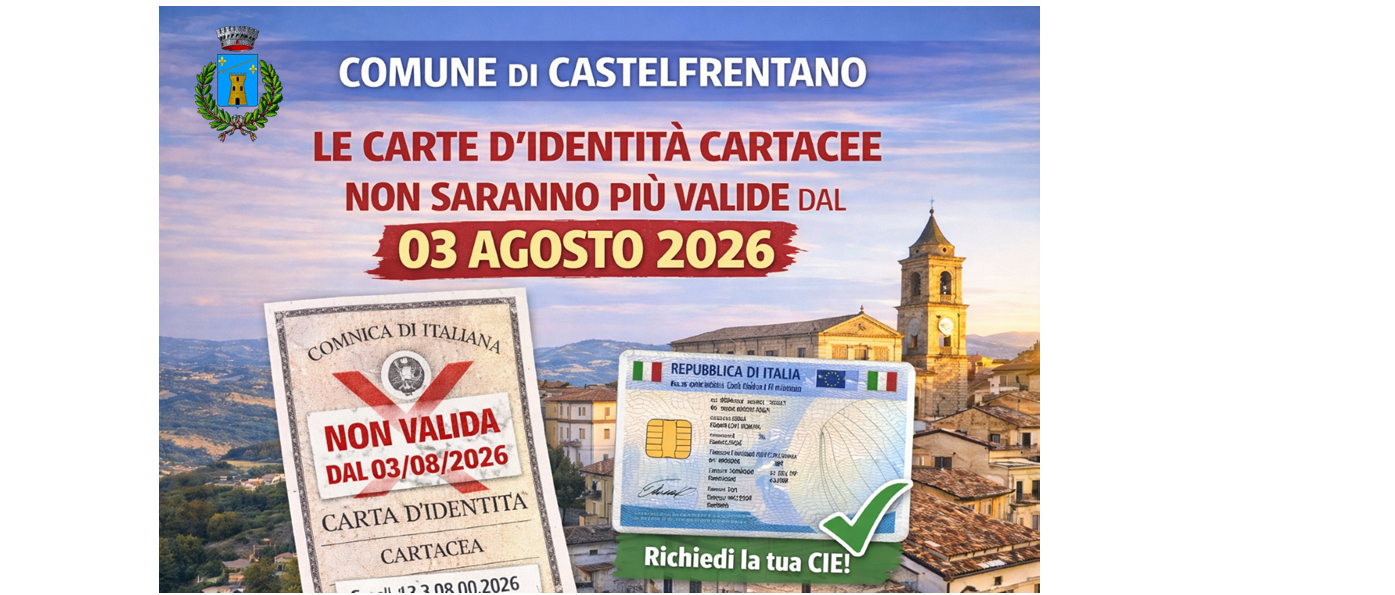 Scadenza carte di identità cartacee