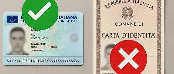 Cessazione della validità delle carte d'identità in formato cartaceo