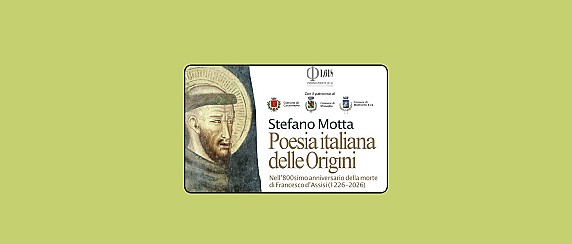 Poesia italiana delle Origini - Nell’800simo anniversario della morte di Francesco d’Assisi (1226-2026)