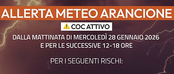 Allerta Meteo per il 28 gen. 2026