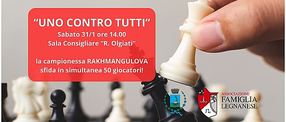 UNO CONTRO TUTTI - SIMULTANEA DI SCACCHI
