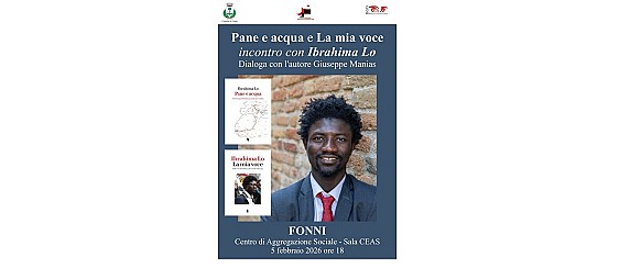 "Pane e acqua e La mia voce" incontro con Ibrahima Lo