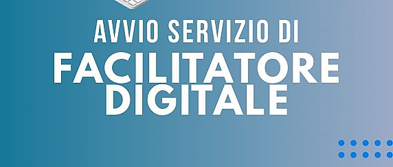 Avvio del servizio di Facilitatore digitale